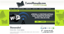Desktop Screenshot of cursosmanuales.com